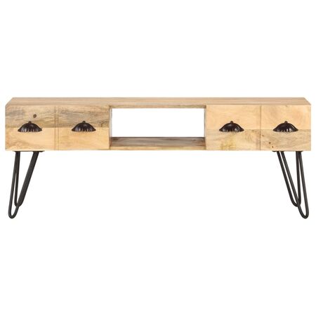  Comodă TV, 120x35x45 cm, lemn masiv de mango