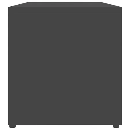  Dulap TV, negru, 80 x 34 x 36 cm, lemn prelucrat