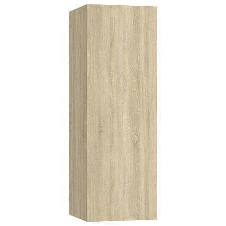  Set de dulapuri TV, 10 piese, stejar sonoma, lemn prelucrat