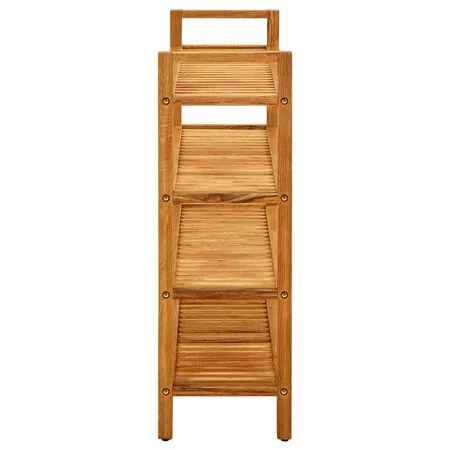  Pantofar cu 4 rafturi, 100x27x80 cm, lemn masiv de stejar