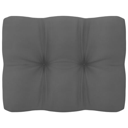  Set mobilier de grădină cu perne, 2 piese, alb, lemn masiv pin