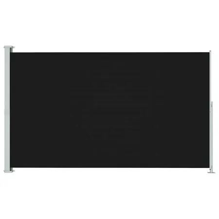  Copertină laterală retractabilă de terasă, negru, 200 x 300 cm