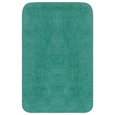  Set covorașe baie, 2 buc., textil, turcoaz