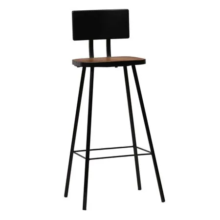  Scaune de bar, 4 buc., lemn masiv reciclat