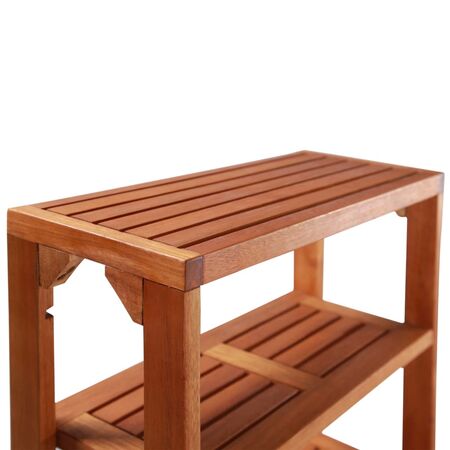  Set mobilier bistro pliabil, 3 piese, lemn masiv de acacia