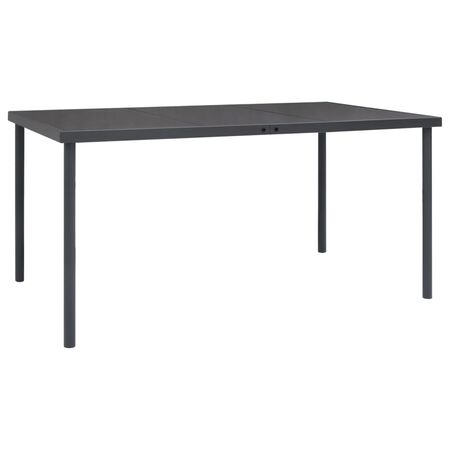  Set mobilier de exterior, 5 piese, oțel