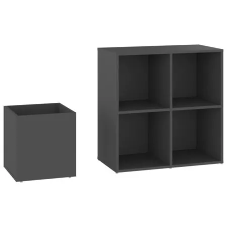 Pantofar de hol, gri, 105x35,5x70 cm, PAL 