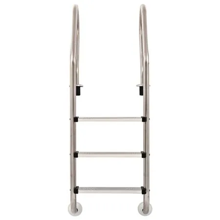  Scară pentru piscină cu 3 trepte, 120 cm, oțel inoxidabil 304