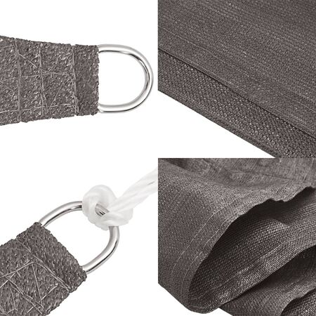  Pânză parasolar, antracit, 2 x 2,5 m, 160 g/m², HDPE