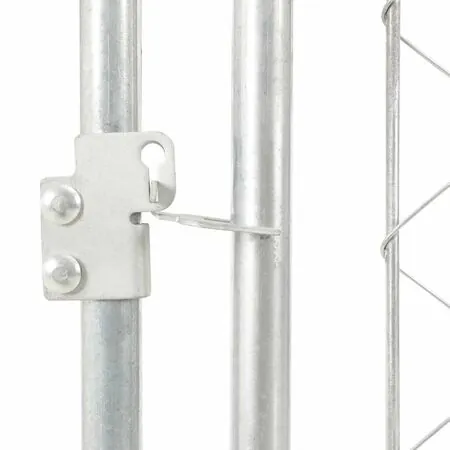  Padoc pentru câini de exterior cu acoperiș, 200 x 100 x 125 cm
