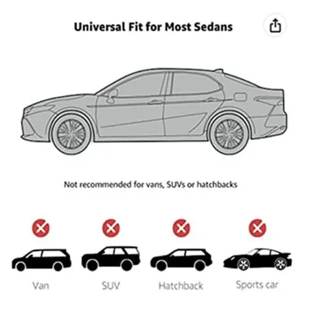  Prelată auto, material textil nețesut, XXL
