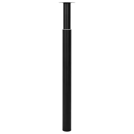 Picioare telescopice de masă, 2 buc., negru, 710 mm-1100 mm