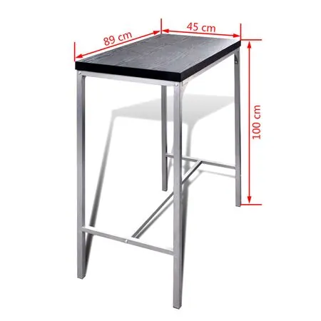  Set mobilier bar mic dejun, înălțime tejghea