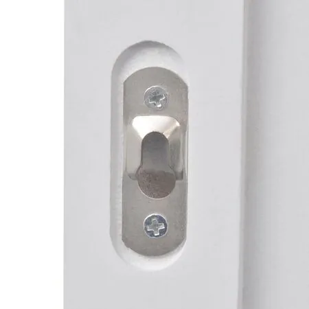  Cuiere de haine, 2 buc., alb