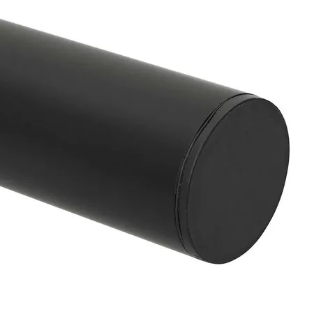 Picioare telescopice de masă, 2 buc., negru, 710 mm-1100 mm