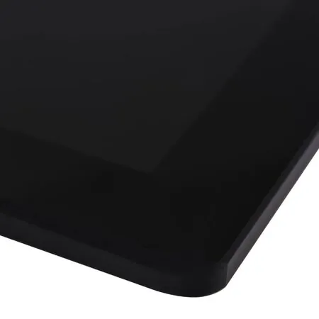  Blat de masă din sticlă securizată, dreptunghiular, 1200x650 mm