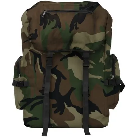  Rucsac în stil militar, XXL, 65 L, camuflaj