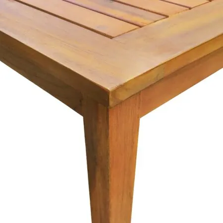  Set mobilier de exterior, 5 piese, lemn masiv de acacia