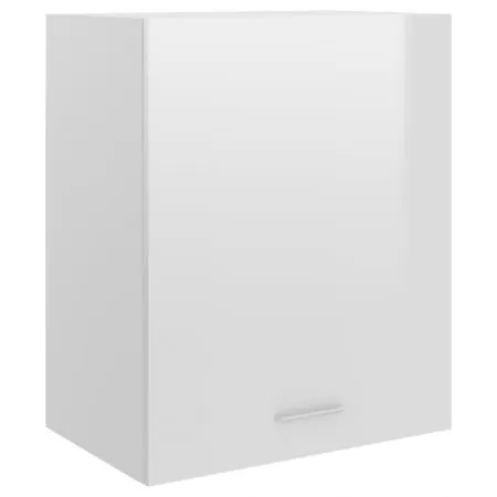  Dulap suspendat “Lyon” alb extralucios 50 x 31 x 60 cm