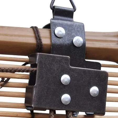  Jaluzea tip rulou, maro, 150 x 160 cm, bambus