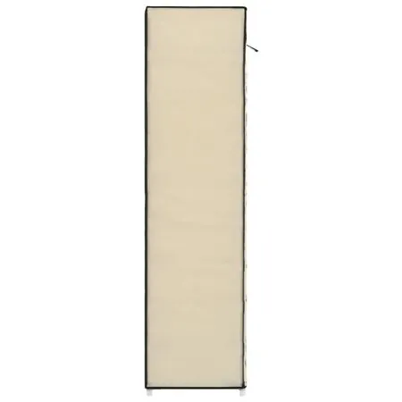  Pantofar cu husă, crem, 115x28x110 cm, material textil