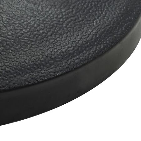  Suport umbrelă de soare, negru, 19 kg, polirășină, rotund 