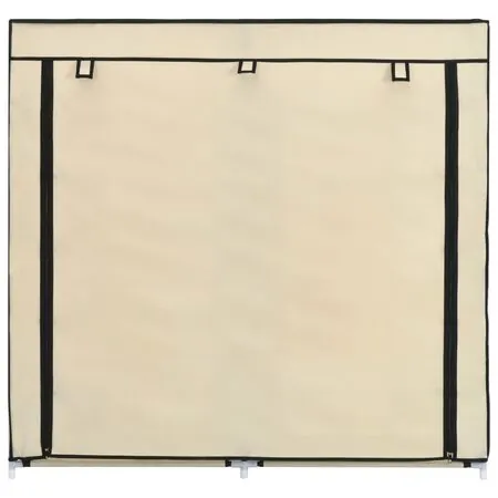  Pantofar cu husă, crem, 115x28x110 cm, material textil