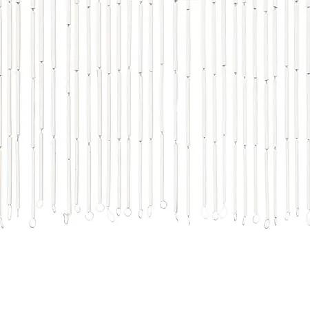  Perdea de ușă pentru insecte, 90 x 200 cm, bambus