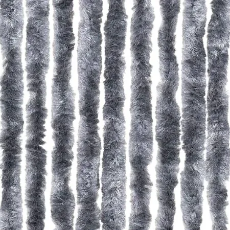  Perdea pentru insecte, argintiu, 100x220 cm, Chenille
