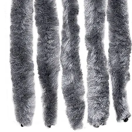  Perdea pentru insecte, argintiu, 100x220 cm, Chenille