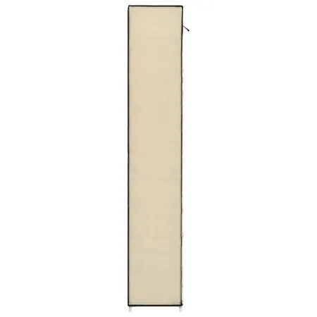  Pantofar cu husă, crem, 57 x 29 x 162 cm, material textil