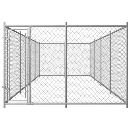  Padoc pentru câini de exterior, 7,6 x 3,8 x 1,9 m