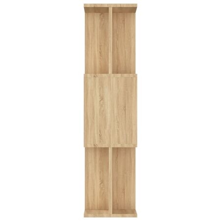  Bibliotecă/Separator, stejar sonoma, 80x24x96 cm lemn prelucrat
