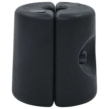  Greutăți pentru pavilion, 4 buc., negru, PE