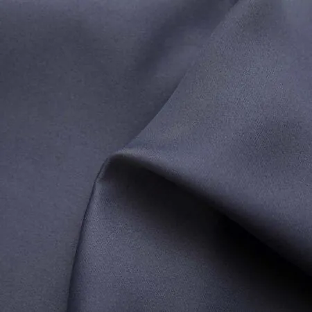  Draperii opace cu inele metalice 2 buc., antracit, 140 x 245 cm