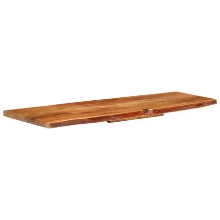  Blat lavoar de baie, 140x52x3,8 cm, lemn masiv de acacia