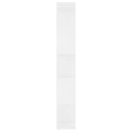  Bibliotecă/Separator cameră, alb, 45x24x159 cm, lemn prelucrat