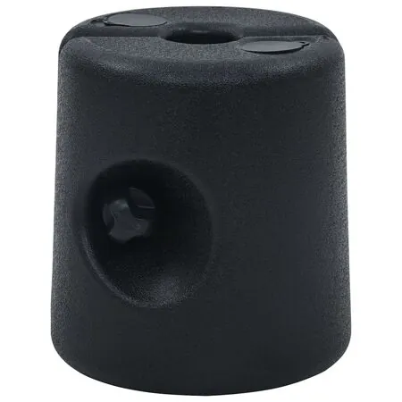  Greutăți pentru pavilion, 4 buc., negru, PE