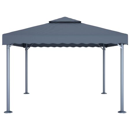  Pavilion, antracit, 400 x 300 cm, aluminiu