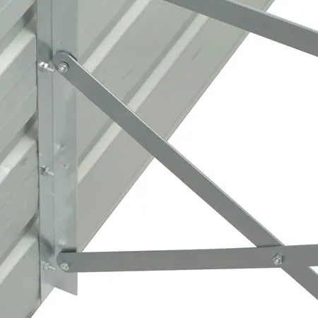  Strat înălțat de grădină antracit 320x40x45 cm oțel galvanizat