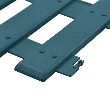  Borduri de gazon, 25 buc., verde, 10 m, PP