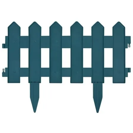  Borduri de gazon, 25 buc., verde, 10 m, PP