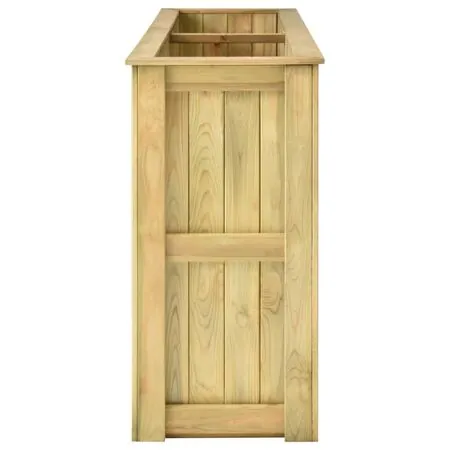  Jardinieră înaltă, 196 x 50 x 100 cm, lemn de pin tratat