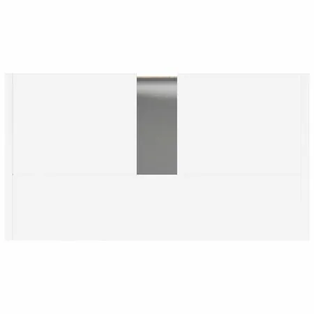  Dulap de baie, alb, 60x33x61 cm, lemn prelucrat
