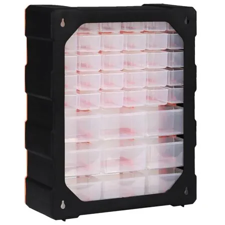  Organizator cu 39 de sertare, 38 x 16 x 47 cm