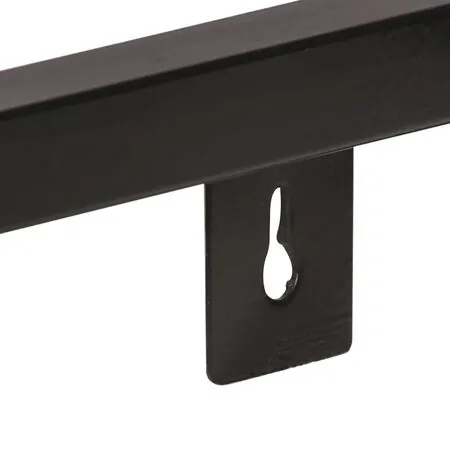  Rafturi de perete, 2 buc., 160 cm, lemn masiv reciclat
