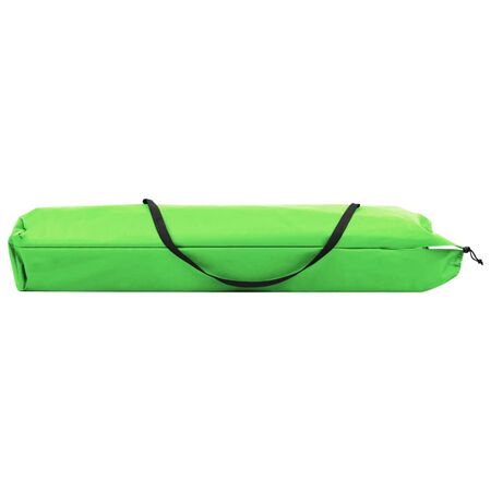  Șezlong pliabil pentru 2 persoane, verde, oțel