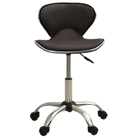  Scaun pentru salon spa, maro, piele ecologică