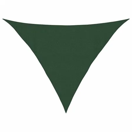  Pânză parasolar, verde închis, 4x4x5,8 m, HDPE, 160 g/m²