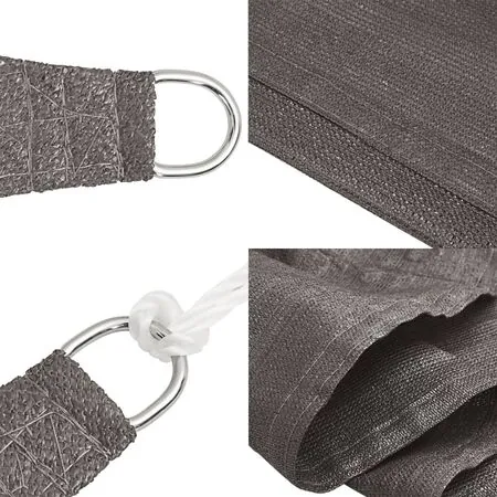  Pânză parasolar , antracit , 3x4x5 m, HDPE ,160 g / m²